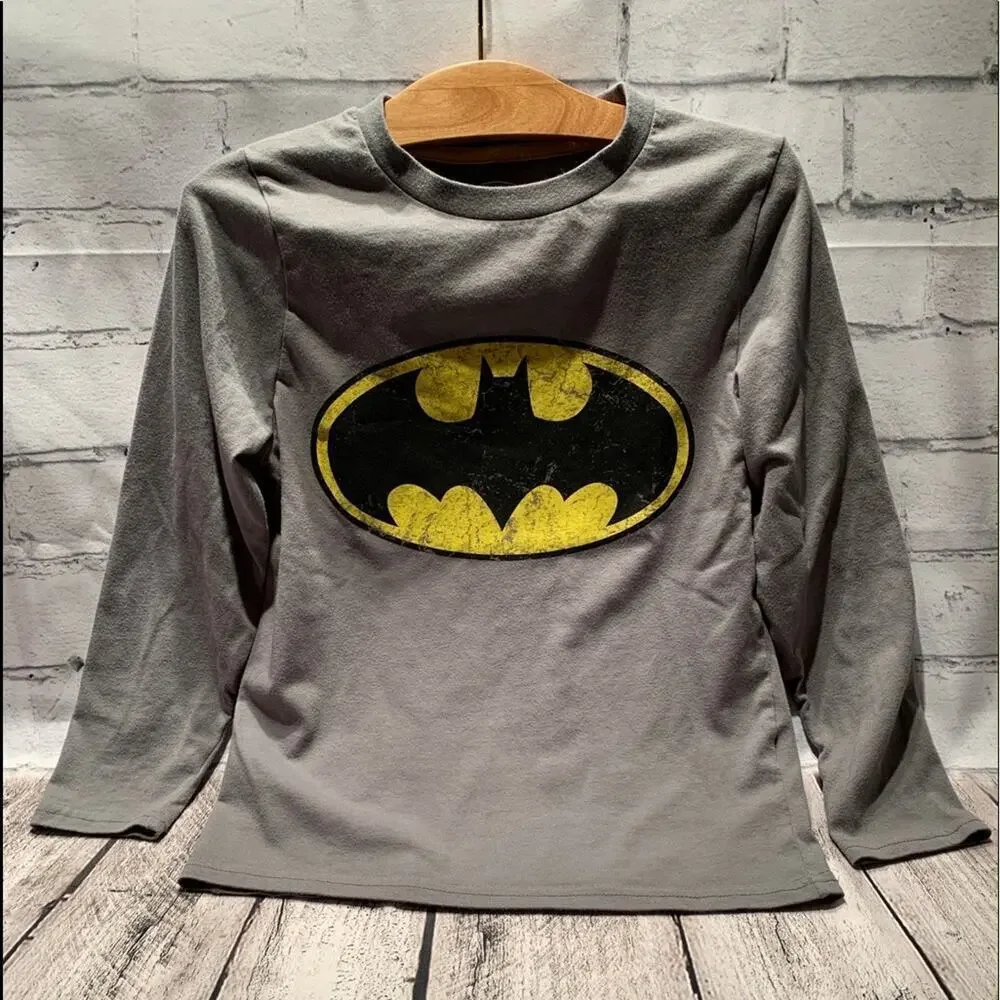 DC COMICS BATMAN Boy’s Jersey / Size: Small